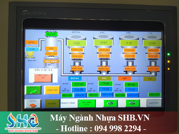Hệ thống giám sát điều khiển bằng màn hình HMI